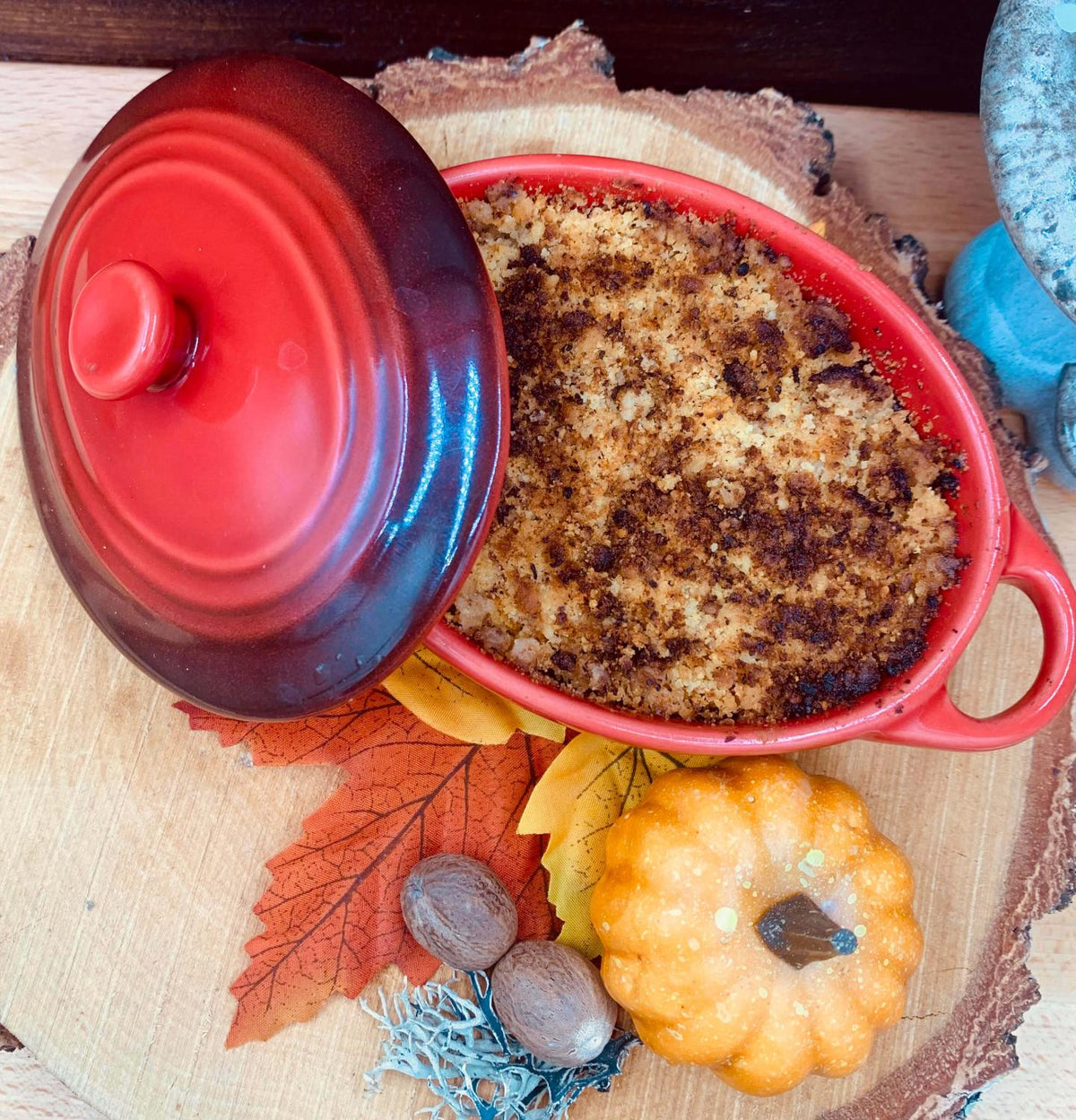 Crumble de patate douce