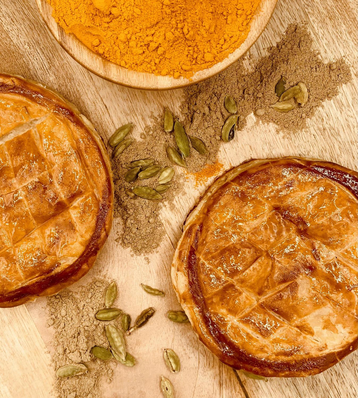 Galette des Rois mit einer bunten Note