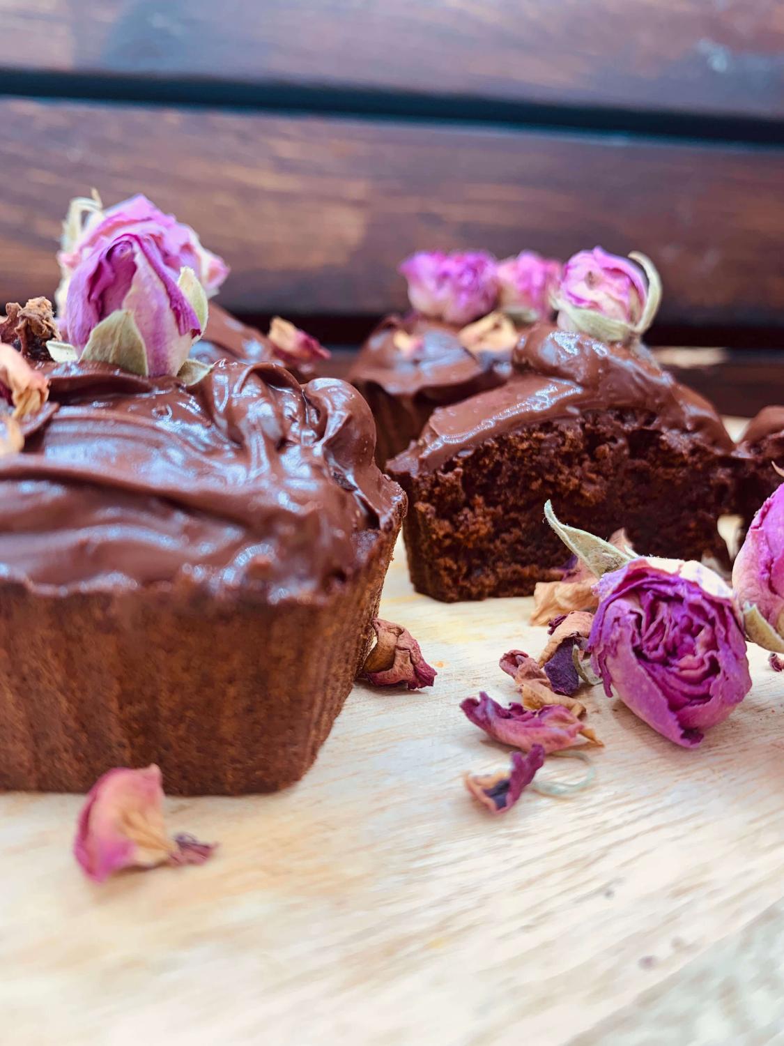 Schoko-Cupcakes mit Piment d'Espelette