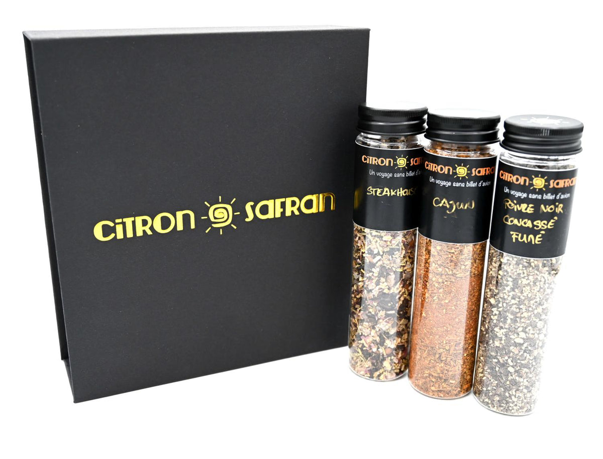 CAJA REGALO BBQ & ÉVASION - 3 TUBES