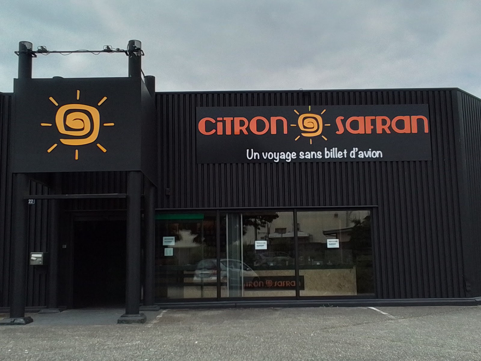 Façade de la boutique Citron Safran à Schweighouse-sur-Moder